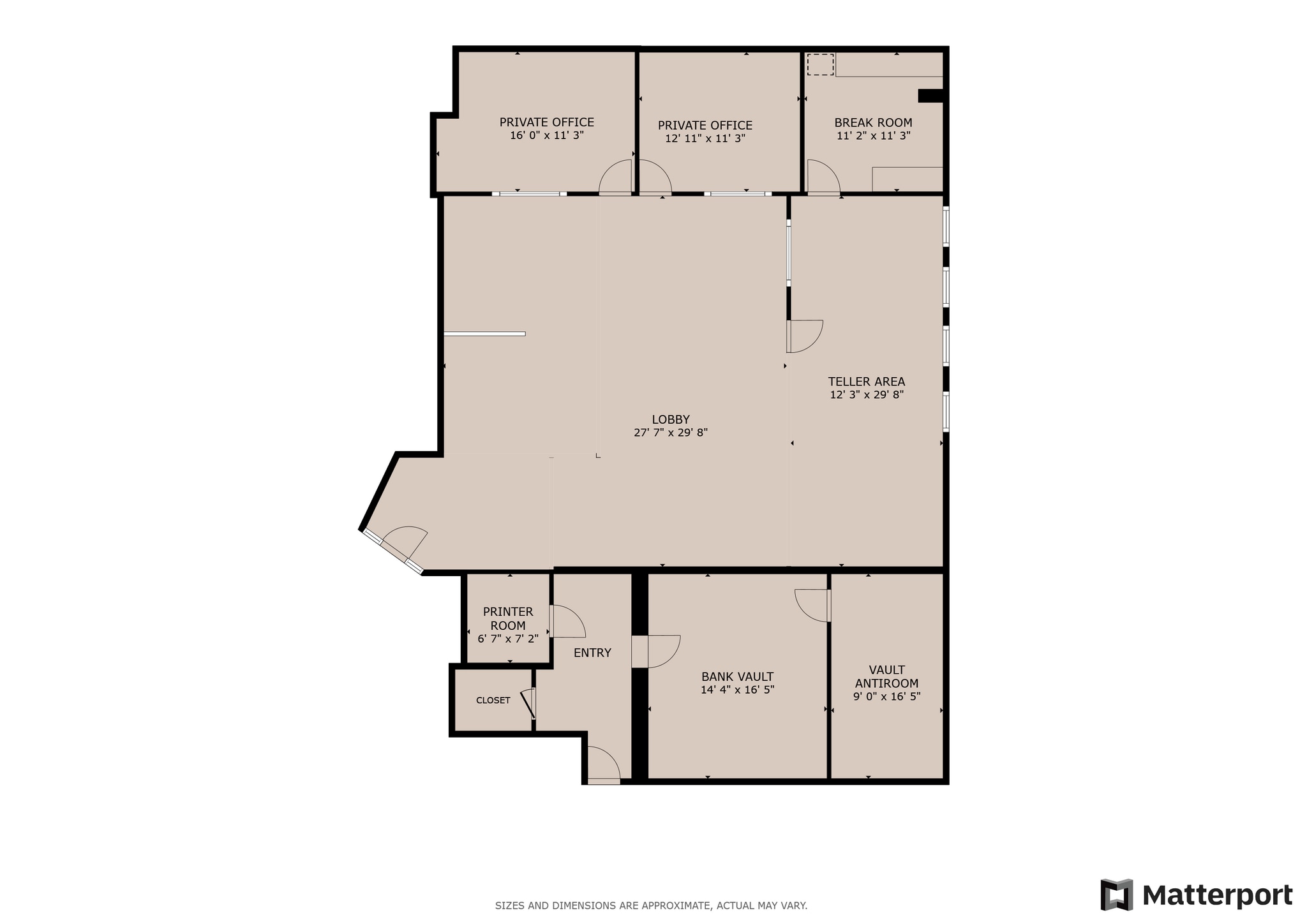 6901 S Pierce St, Littleton, CO for lease Floor Plan- Image 1 of 7