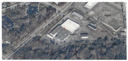 2000 Merritt Rd, East Lansing, MI - aerial  map view