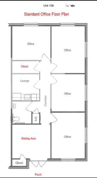 6110 Sienna Ranch Rd, Missouri City, TX for lease - Floor Plan - Image 2 of 3