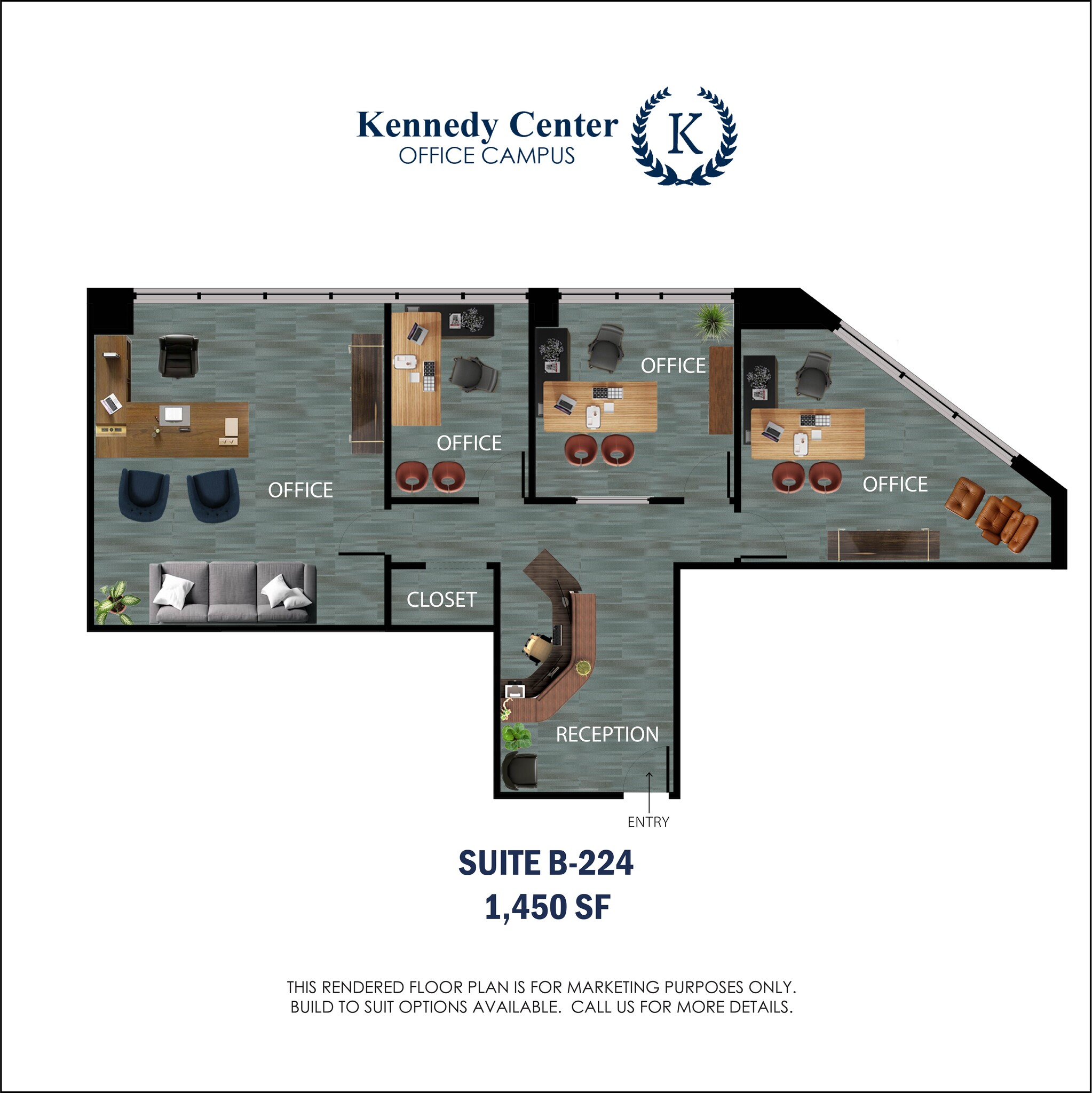 10200 E Girard Ave, Denver, CO for lease Floor Plan- Image 1 of 1