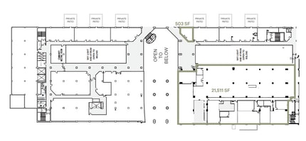 4700-4820 Kingsway, Burnaby, BC for lease Floor Plan- Image 1 of 1