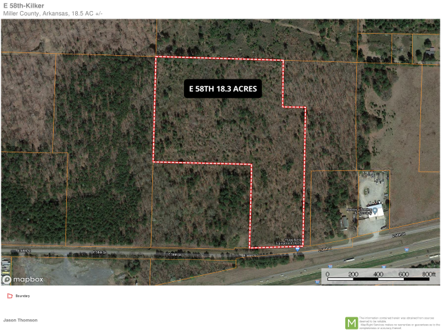 18.3 Acres E 58th St, Texarkana, AR for sale - Aerial - Image 1 of 1