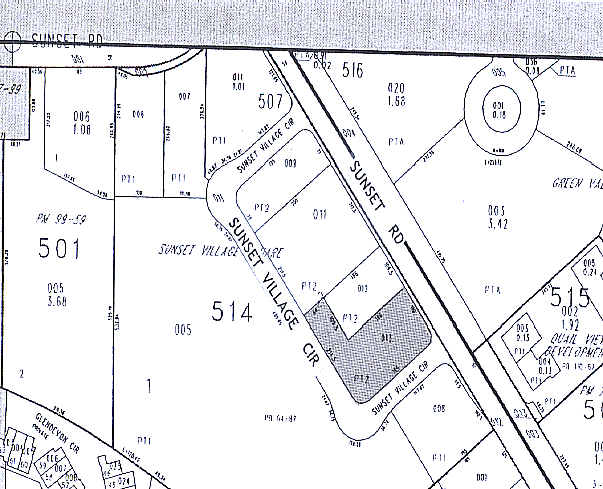 2031 W Sunset Rd, Henderson, NV for sale Plat Map- Image 1 of 1