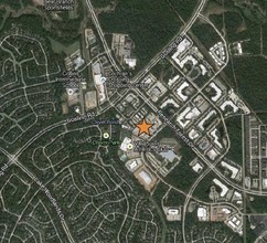 4055 Technology Forest Blvd, The Woodlands, TX - aerial  map view