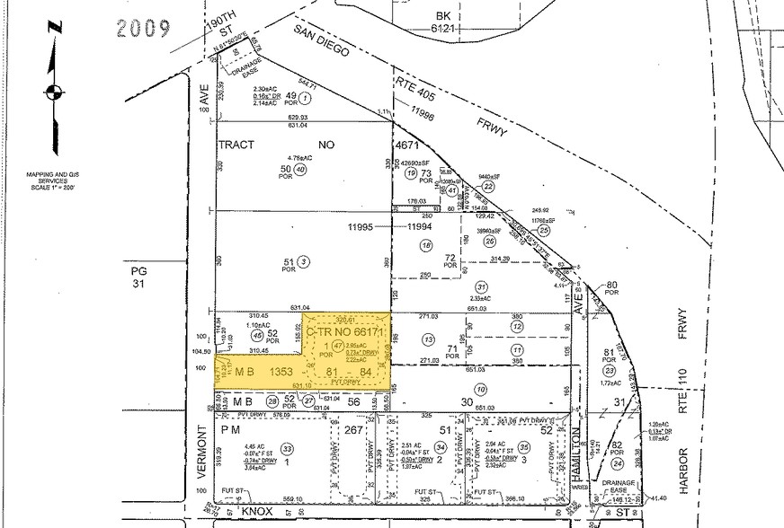 19210 S Vermont Ave, Gardena, CA for sale - Plat Map - Image 2 of 50