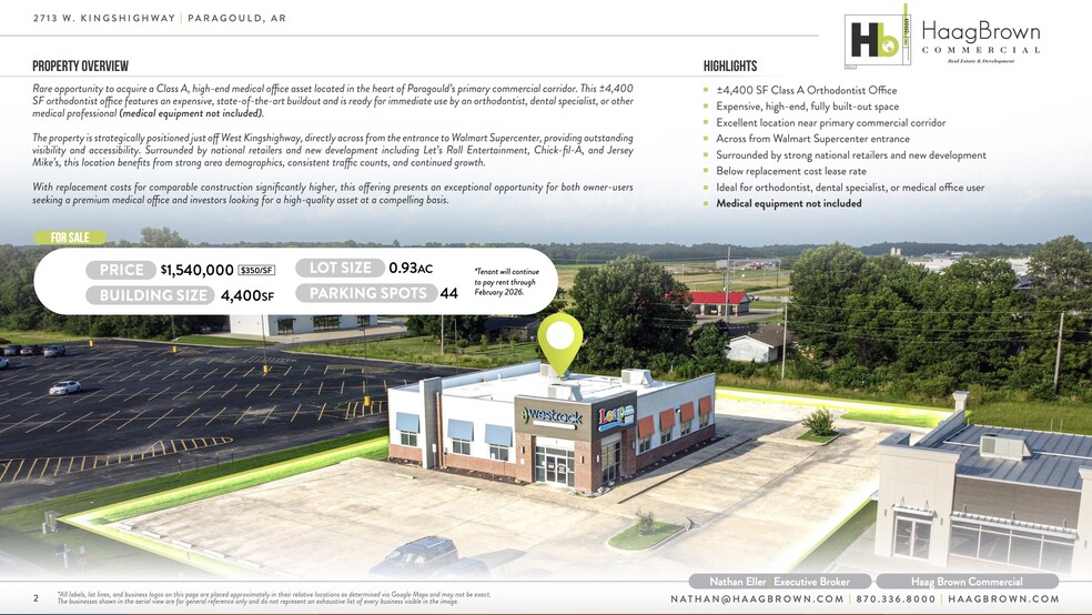2713 W Kingshighway, Paragould, AR for sale - Building Photo - Image 2 of 8