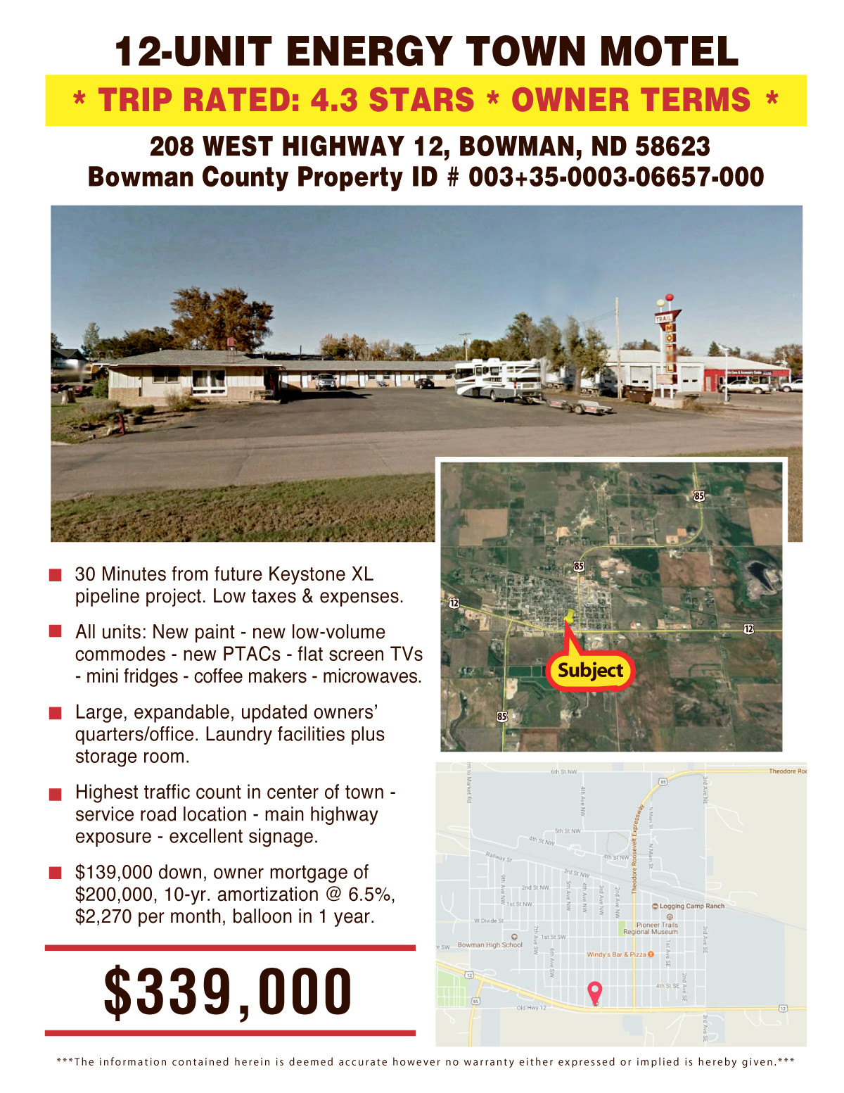 208 Highway 12 W, Bowman, ND for sale Other- Image 1 of 1