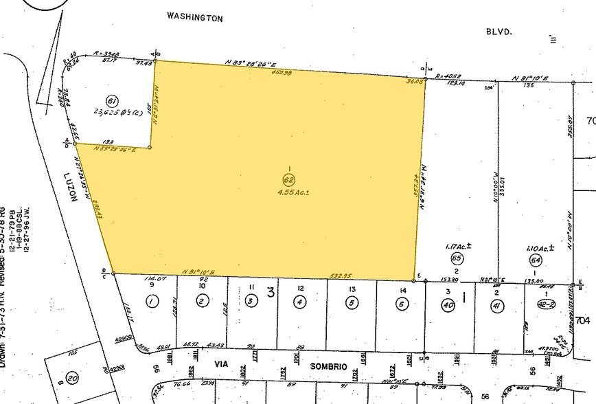 1530-1618 Washington Blvd, Fremont, CA for lease - Plat Map - Image 2 of 3