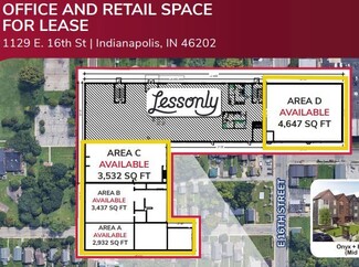 More details for 1129 E 16th St, Indianapolis, IN - Office for Lease