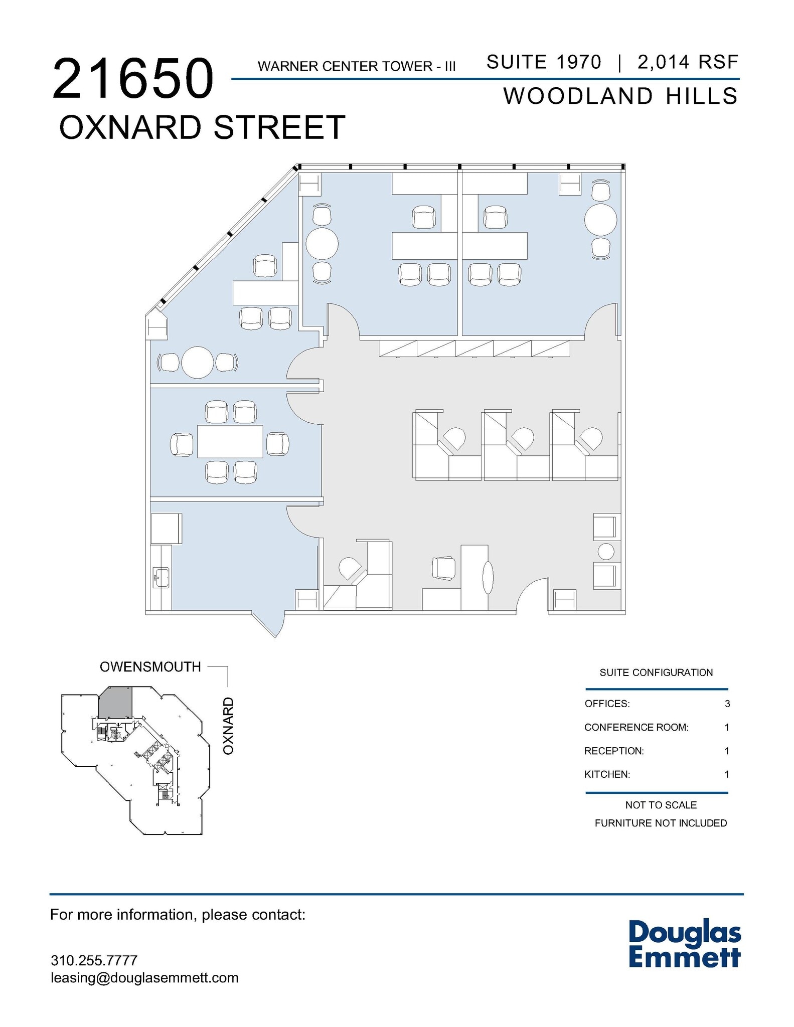 21650 Oxnard St, Woodland Hills, CA for lease Floor Plan- Image 1 of 1