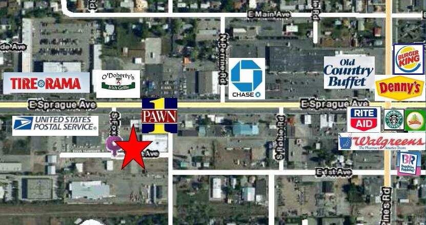 11805 E 1st Ave, Spokane Valley, WA for lease - Aerial - Image 2 of 17