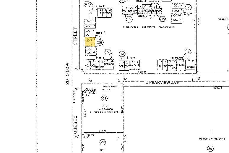 6478-6494 S Quebec St, Centennial, CO for sale - Plat Map - Image 2 of 63