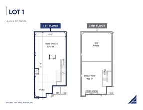 401-405 S 3rd St, Renton, WA for lease Floor Plan- Image 2 of 5