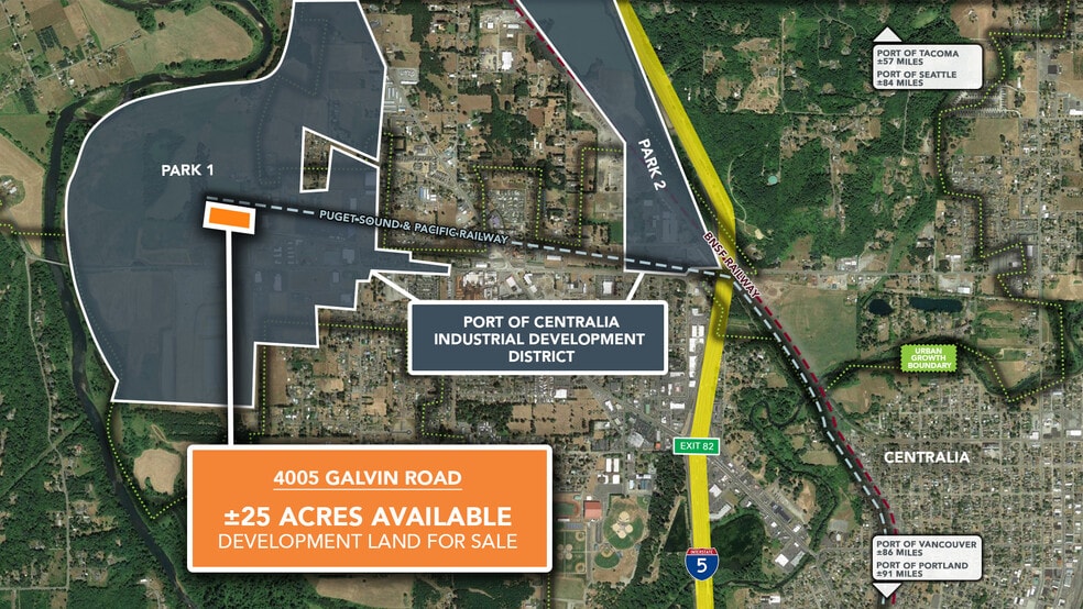 4005 Galvin Rd, Centralia, WA for sale - Primary Photo - Image 1 of 2