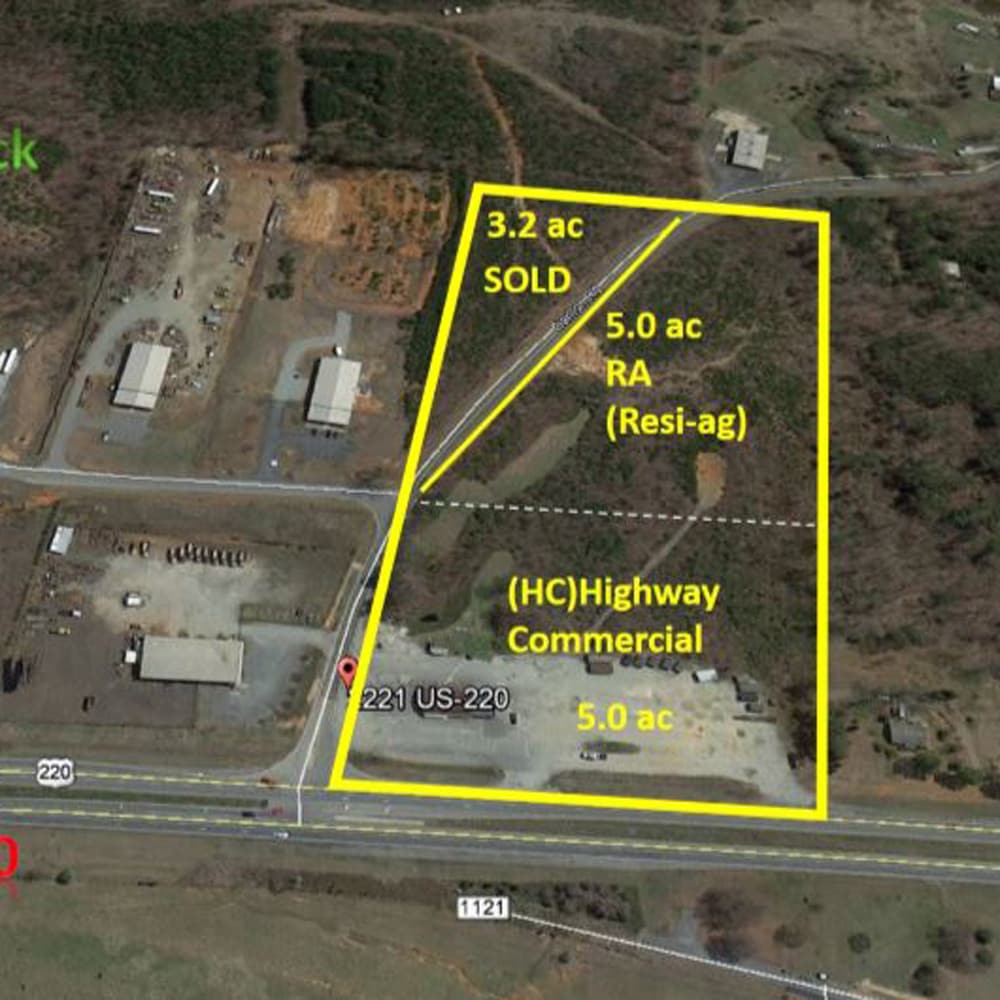 2221 US Highway 220, Stokesdale, NC for sale Aerial- Image 1 of 5