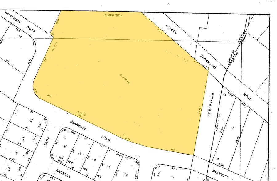 5001-5031 Curry Rd, Pittsburgh, PA for lease - Plat Map - Image 2 of 11