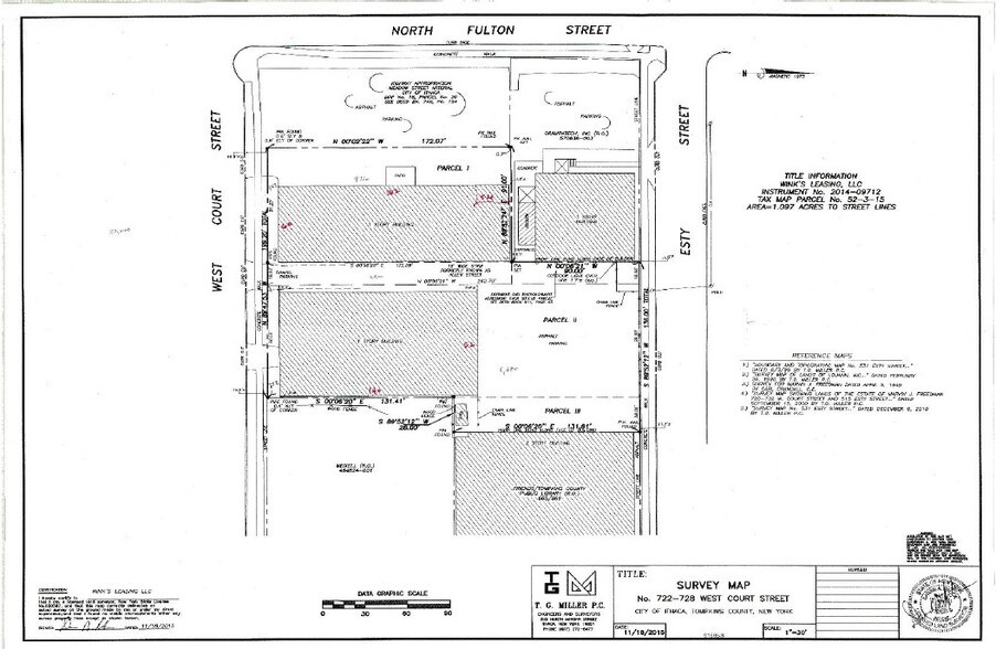 720 W Court St, Ithaca, NY for sale - Plat Map - Image 1 of 1