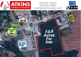 More details for 2476 Ga-88, Hephzibah, GA - Land for Sale