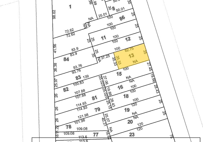 3318 Farrington St, Flushing, NY for sale - Plat Map - Image 3 of 4