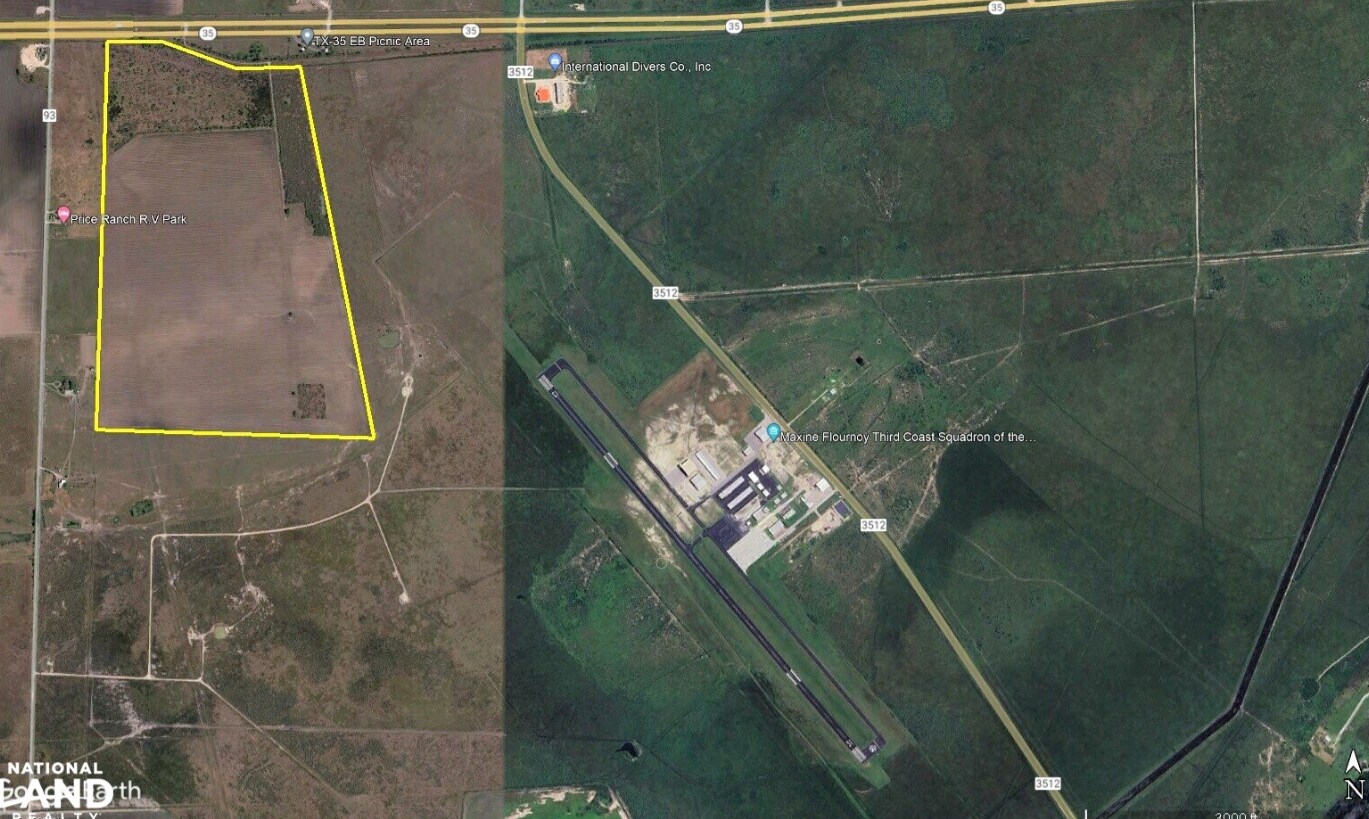 0 Hwy 35, Gregory, TX for sale Aerial- Image 1 of 1