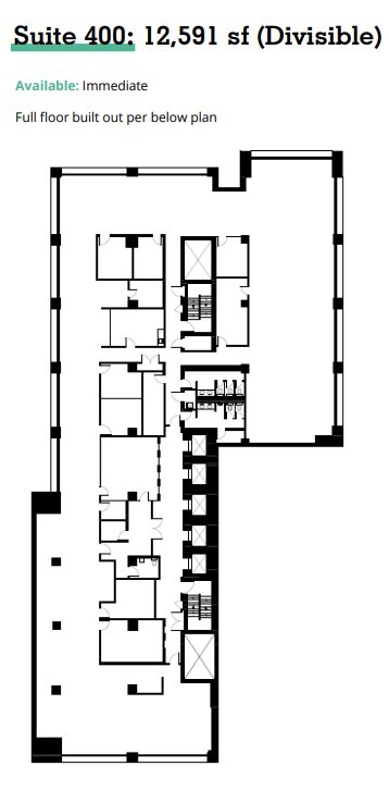 439 University Ave, Toronto, ON for lease Floor Plan- Image 1 of 1