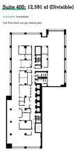 439 University Ave, Toronto, ON for lease Floor Plan- Image 1 of 1