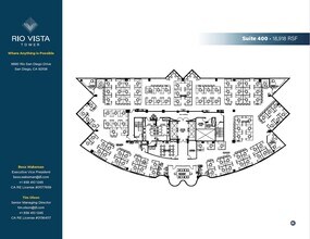 8880 Rio San Diego Dr, San Diego, CA for lease Floor Plan- Image 1 of 8