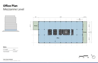 2500 Cedar Springs Rd, Dallas, TX for lease Floor Plan- Image 1 of 1