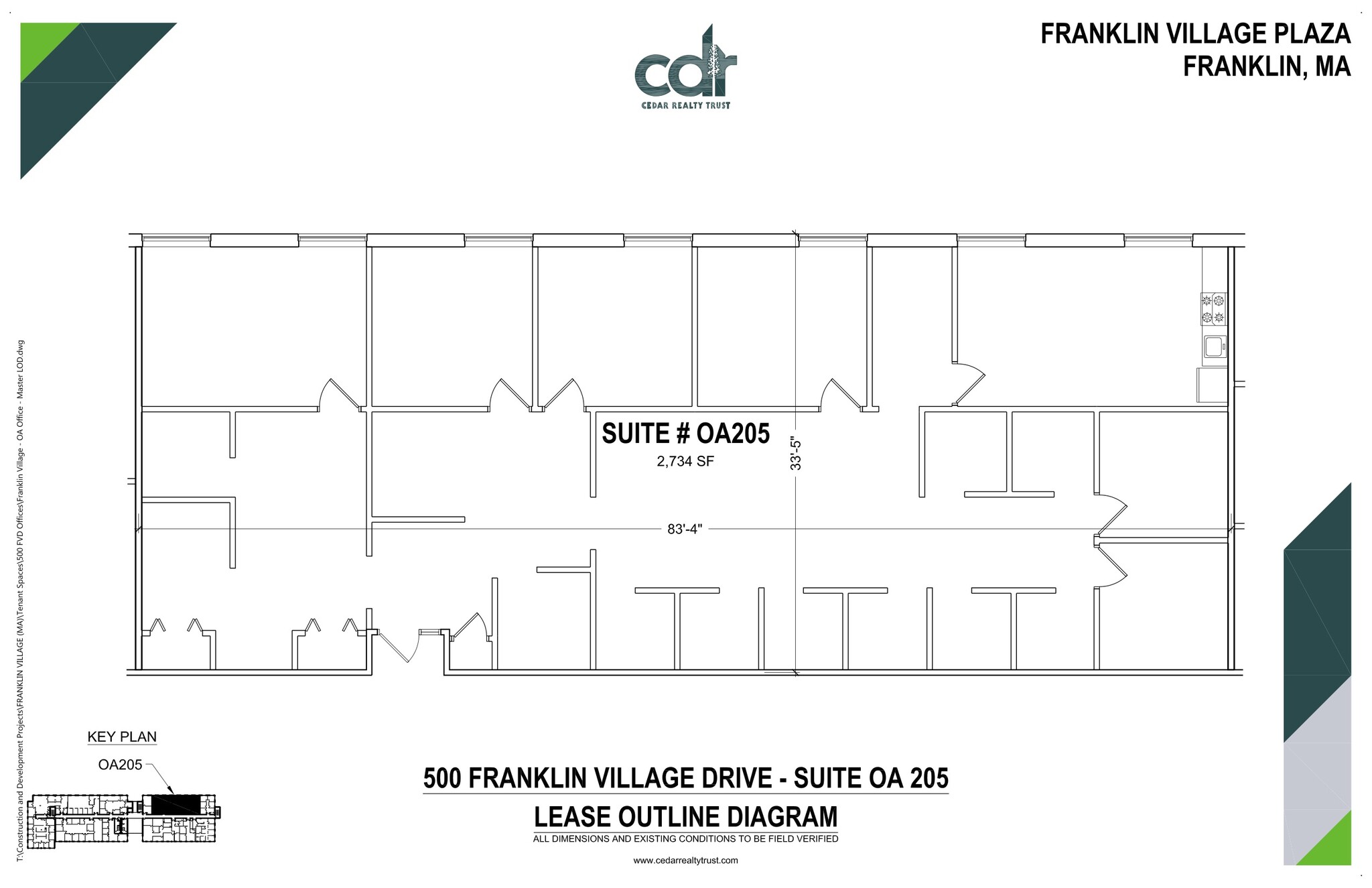 5-1000 Franklin Village Dr, Franklin, MA for lease Floor Plan- Image 1 of 1