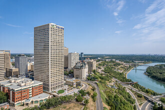 10020 100th St NW, Edmonton, AB - aerial  map view - Image1