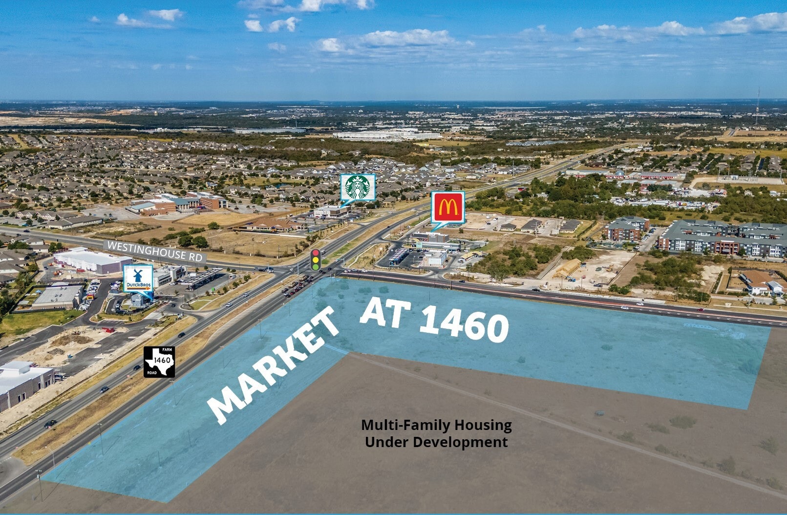 SE Corner Westinghouse Road and FM 1460, Georgetown, TX for lease Building Photo- Image 1 of 3