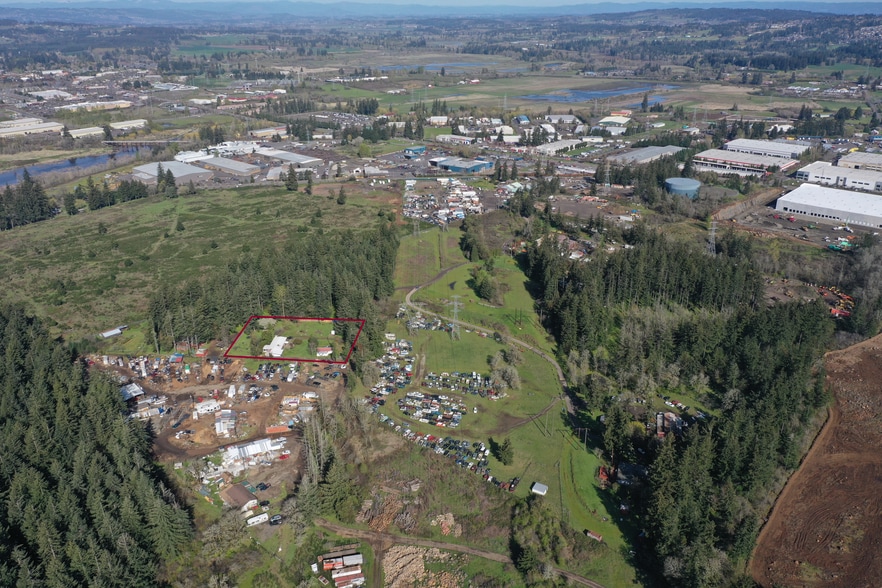 21825 SW Dahlke Ln, Sherwood, OR for lease - Aerial - Image 2 of 3