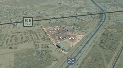 2199 E I-20, Midland, TX - AERIAL  map view - Image1