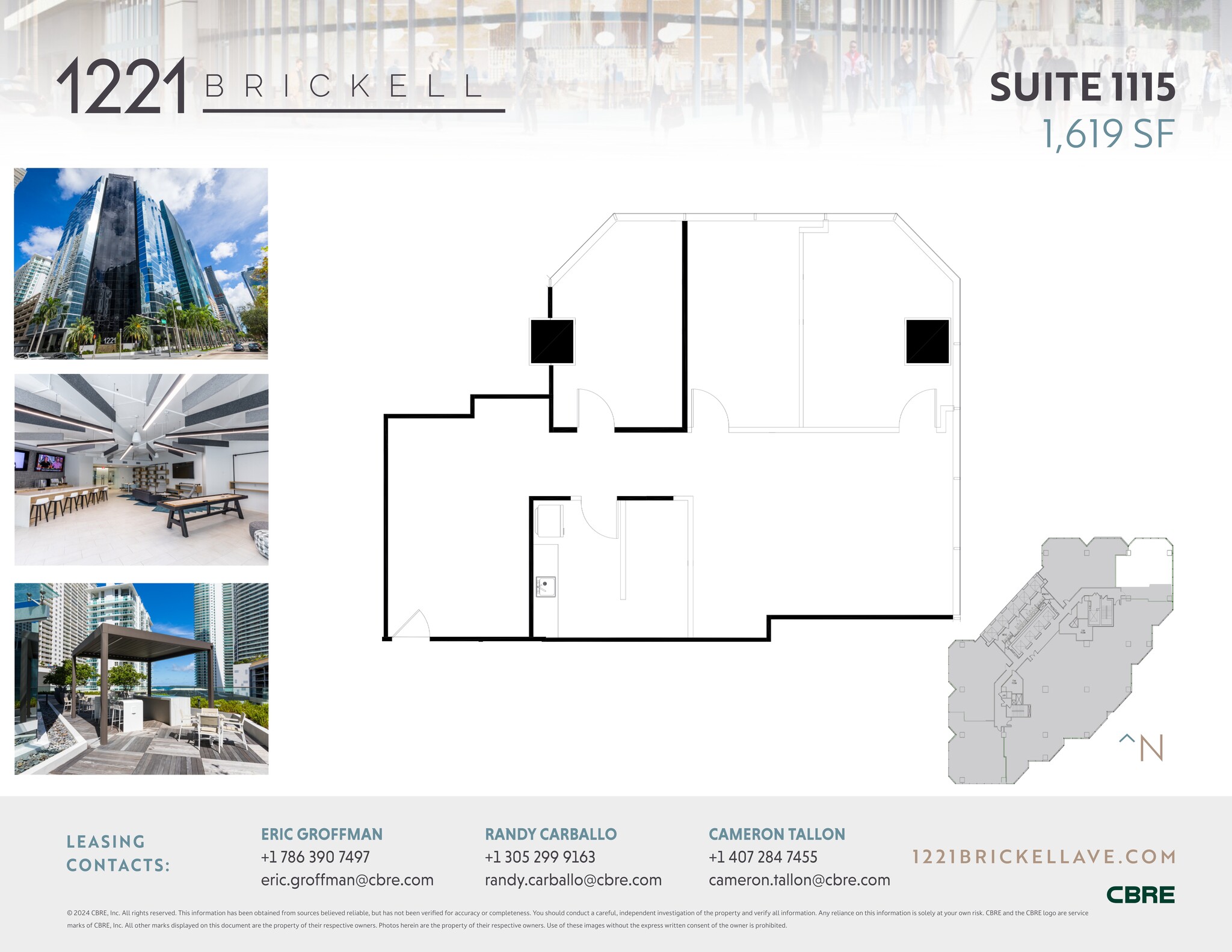 1221 Brickell Ave, Miami, FL for lease Site Plan- Image 1 of 1