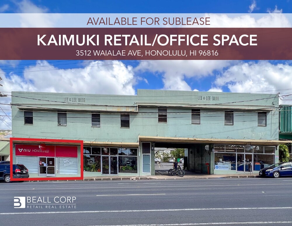 3514-3520 Waialae Ave, Honolulu, HI for sale Building Photo- Image 1 of 1