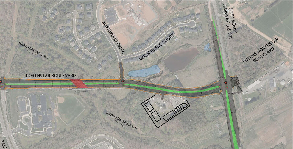 24450-B Northstar Blvd, Aldie, VA for lease - Plat Map - Image 1 of 3