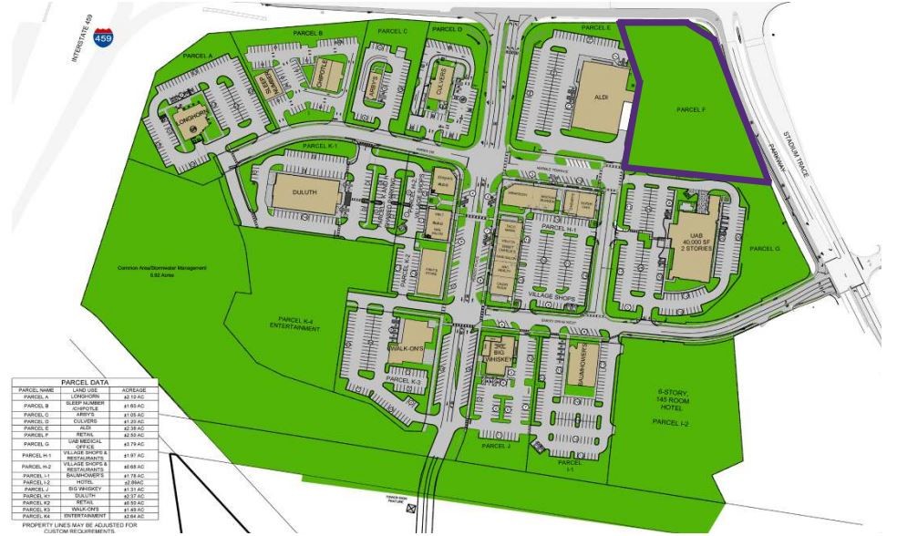 5326 Stadium Trace Pkwy, Hoover, AL for sale - Site Plan - Image 1 of 1