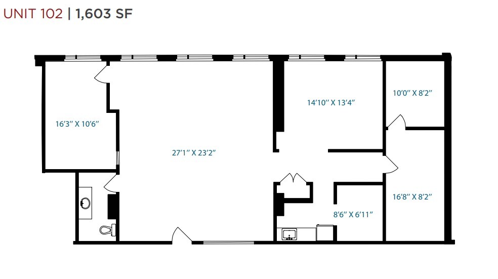 15331 16th Ave, Surrey, BC for lease Floor Plan- Image 1 of 1