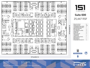 151 N Franklin St, Chicago, IL for lease Floor Plan- Image 1 of 1