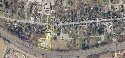 90 W Main St, New Market, MD - aerial  map view