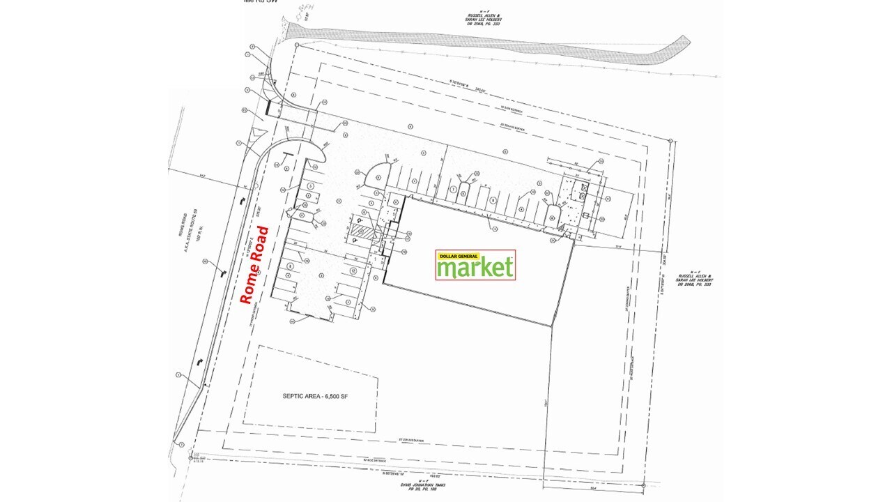 3400 Rome Rd SW, Plainville, GA 30733 Dollar General "Market" Store