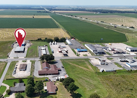 1395 N Bobby L Glover Hwy, Carlisle, AR for sale - Aerial - Image 3 of 9