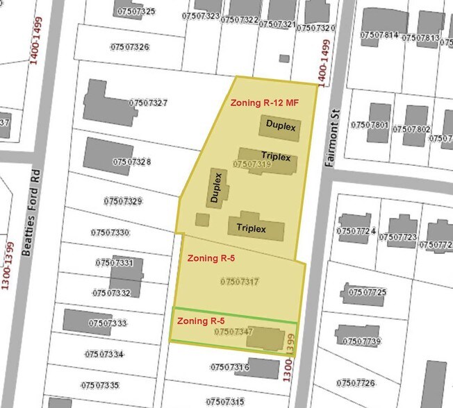 1327 Fairmont St, Charlotte, NC 28216