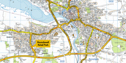 John Penrose Rd, Barnstaple for lease Map- Image 2 of 2