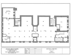 1800 N Charles St, Baltimore, MD for lease Floor Plan- Image 1 of 1