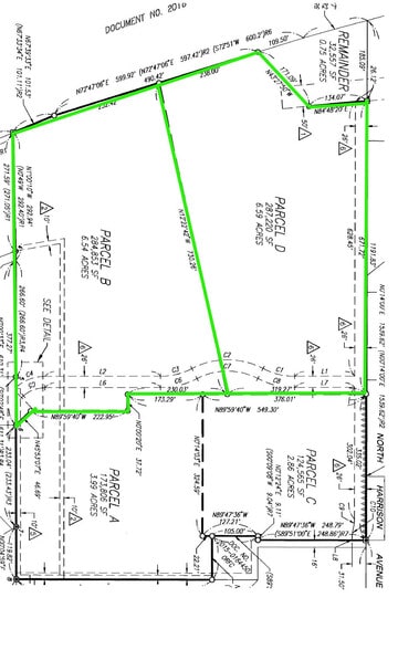 N Harrison Ave, Fresno, CA for sale - Site Plan - Image 1 of 2