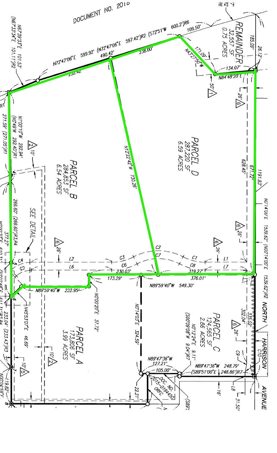 N Harrison Ave, Fresno, CA for sale Site Plan- Image 1 of 3