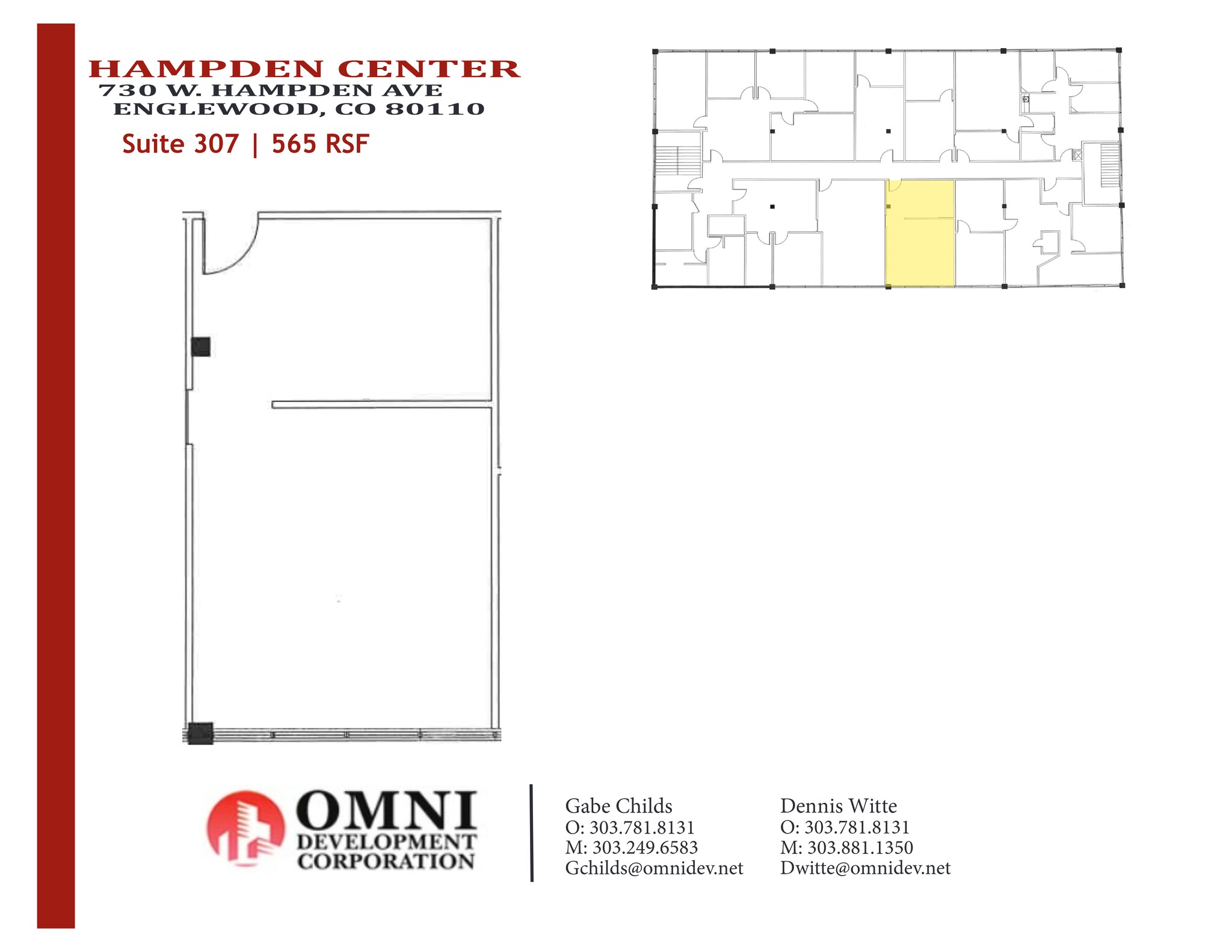 750 W Hampden Ave, Englewood, CO for lease Site Plan- Image 1 of 1