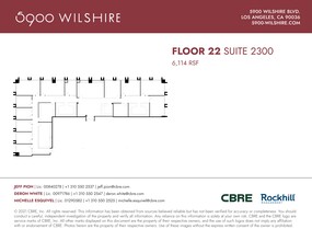 5900 Wilshire Blvd, Los Angeles, CA for lease Site Plan- Image 1 of 1