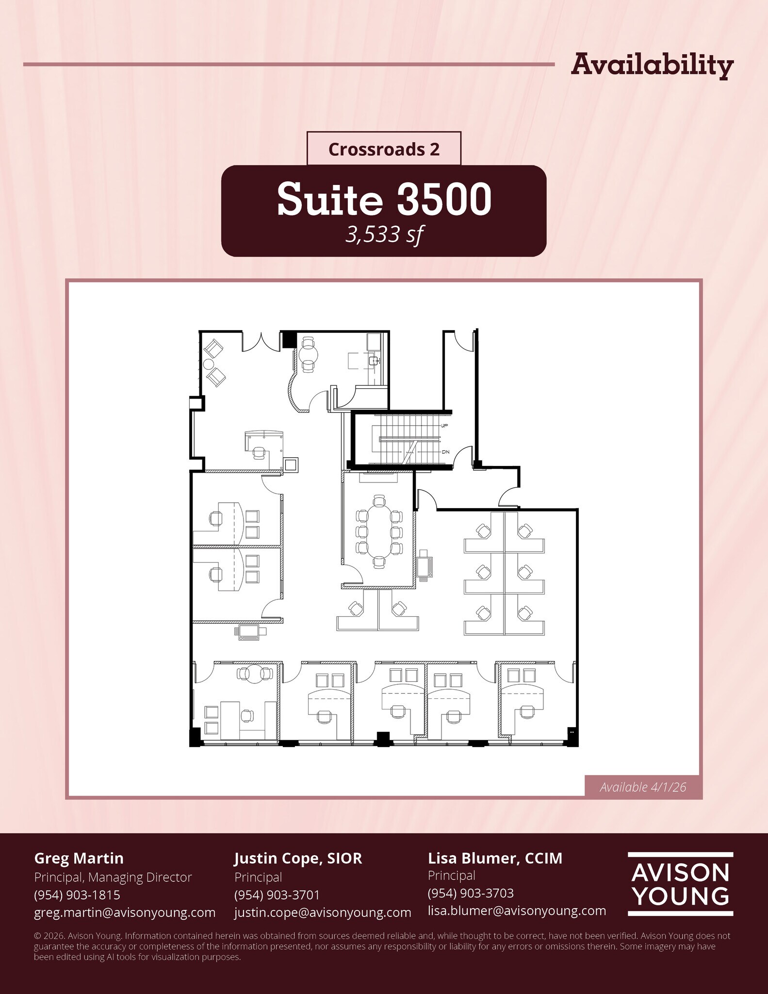 8151 Peters Rd, Plantation, FL for lease Floor Plan- Image 1 of 1